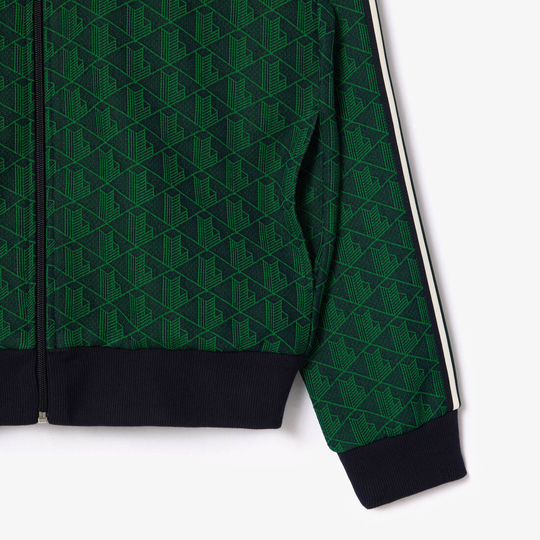Paris Zip-Up Jacquard Track Jacket Paris Jacquard Monogram Zipped Sweatshirt - SH1368-00-IQ0