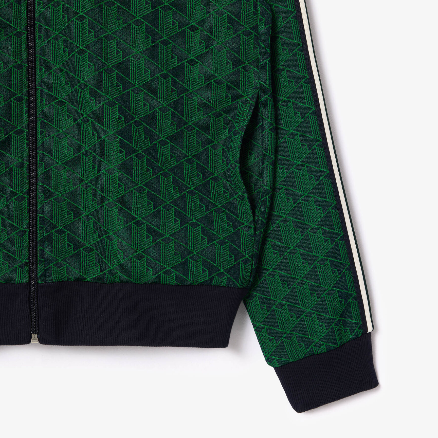 Paris Zip-Up Jacquard Track Jacket Paris Jacquard Monogram Zipped Sweatshirt - SH1368-00-IQ0