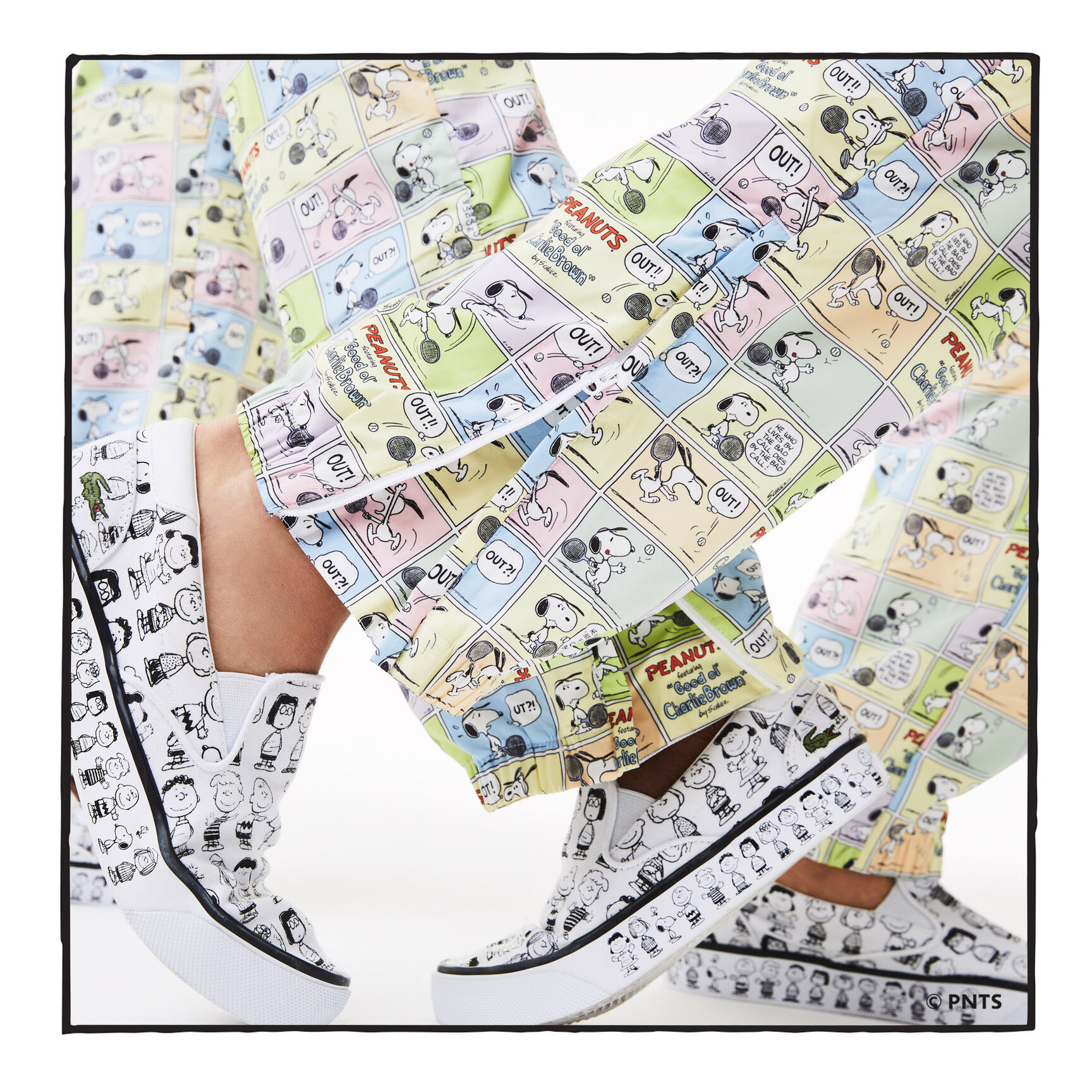 Unisex Lacoste x Peanuts Light Print Tracksuit Pants