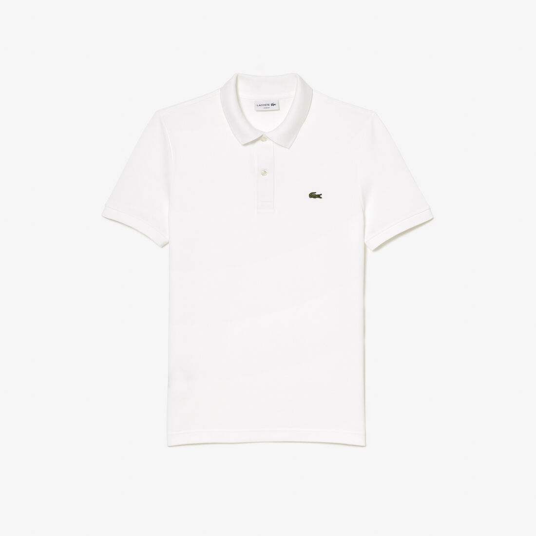 قميص بولو بيكيه بقصة ضيقة L.12.12 Slim Fit L.12.12 Pique Polo Shirt - PH4012-00-001