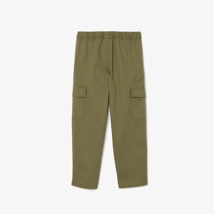 Lightweight Cotton Gabardine Cargo Pants