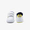 infants  lacoste t clip synthetic colour pop trainers