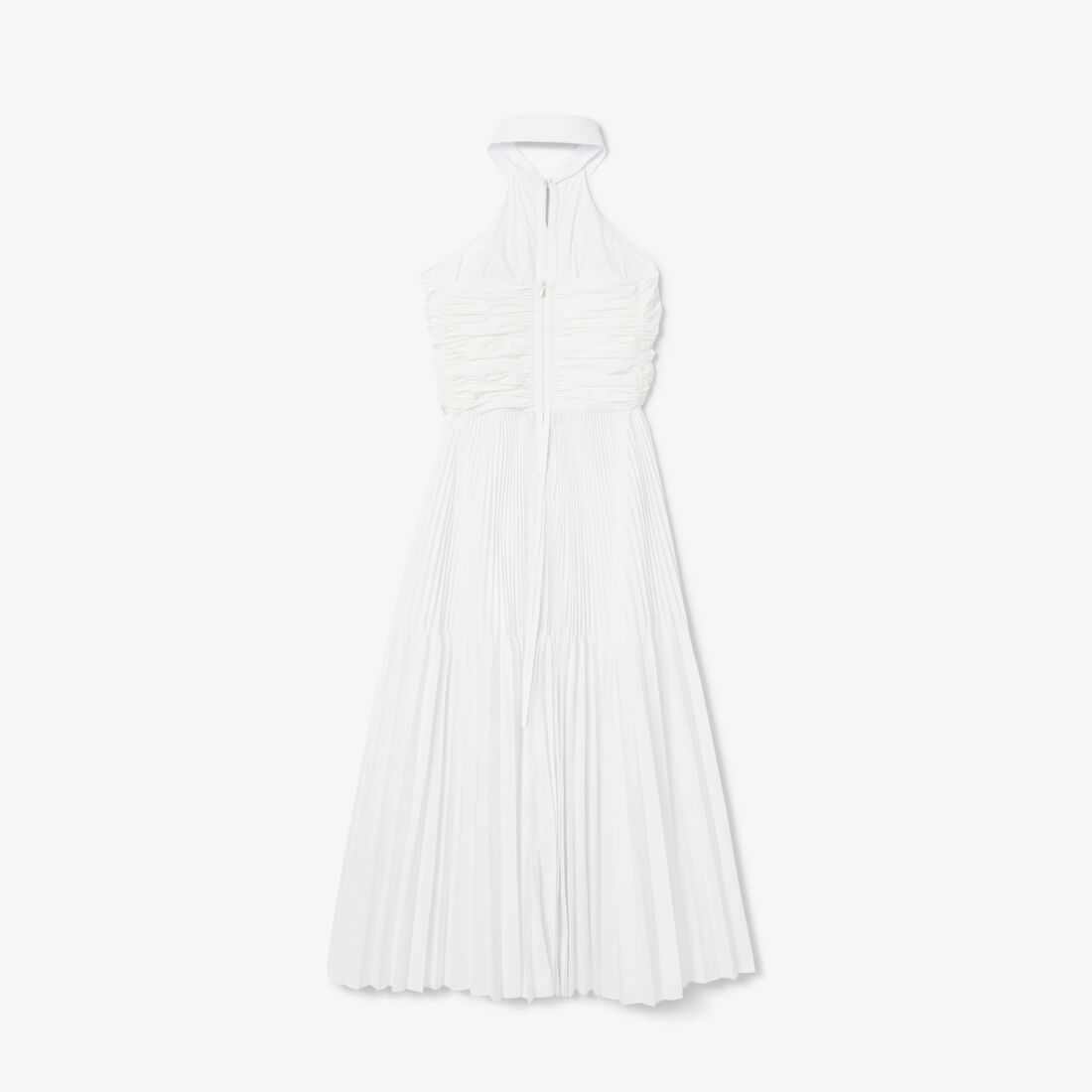 فستان بولو بدون أكمام ومطوي Pleated Sleeveless Polo Dress - EF0108-00-001