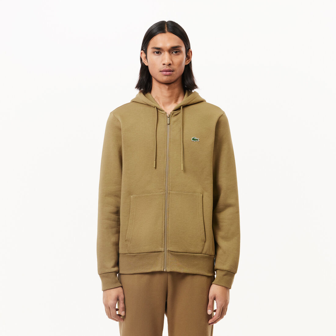 Zipped Fleece Hoodie - SH9626-00-SIX