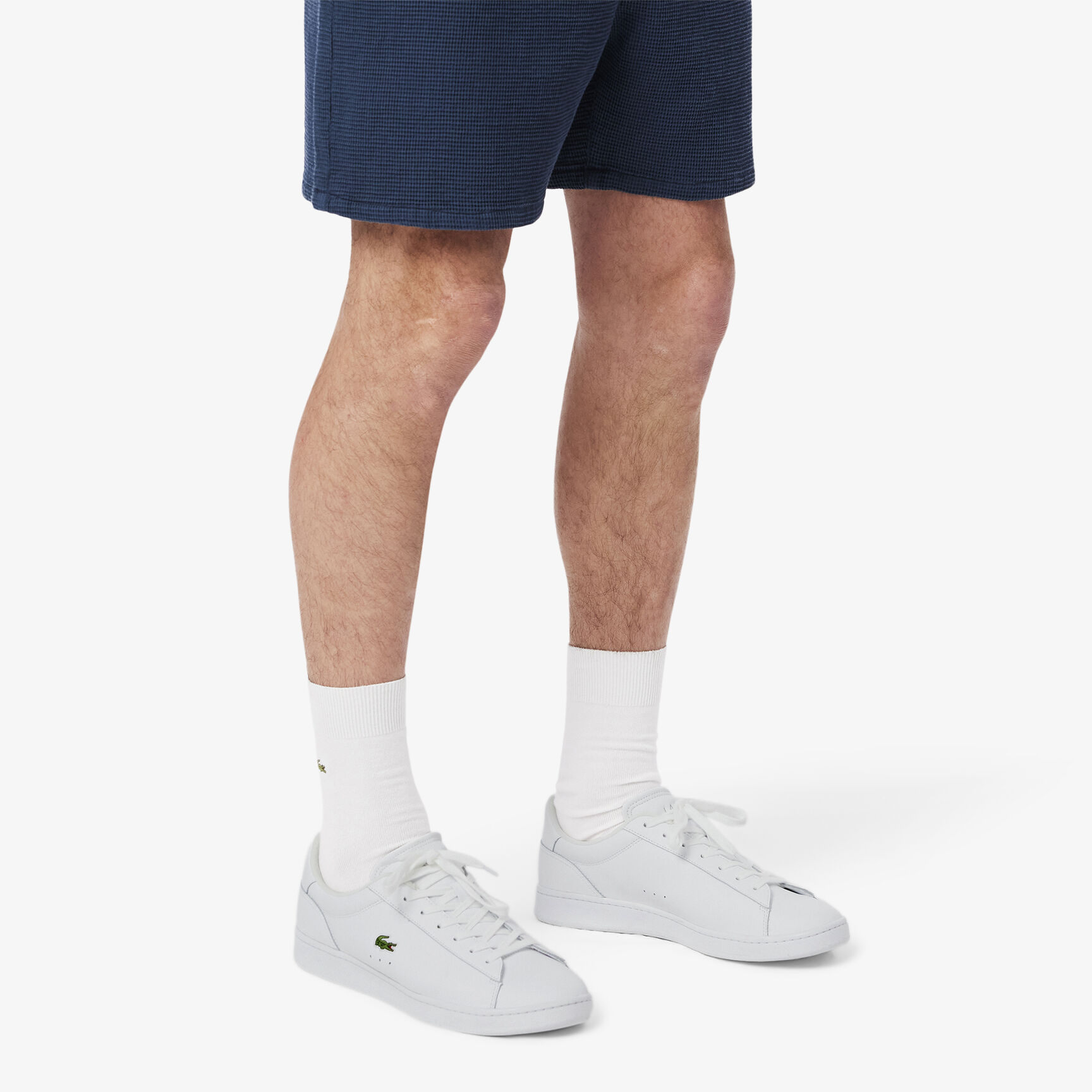 حذاء رياضي رجالي من الجلد من مجموعة كارنابي Men's Carnaby Set Leather Sneakers - 48SMA0105-21G