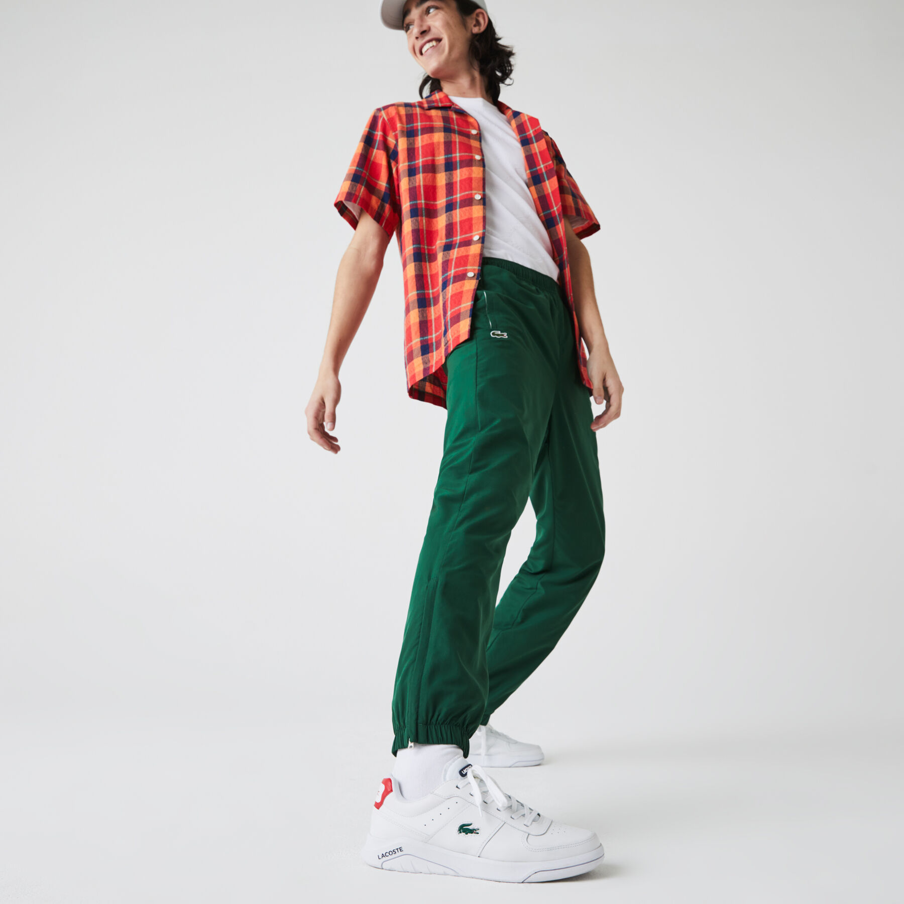 Men's Game Advance Leather Trainers lacoste men s game advance leather trainers