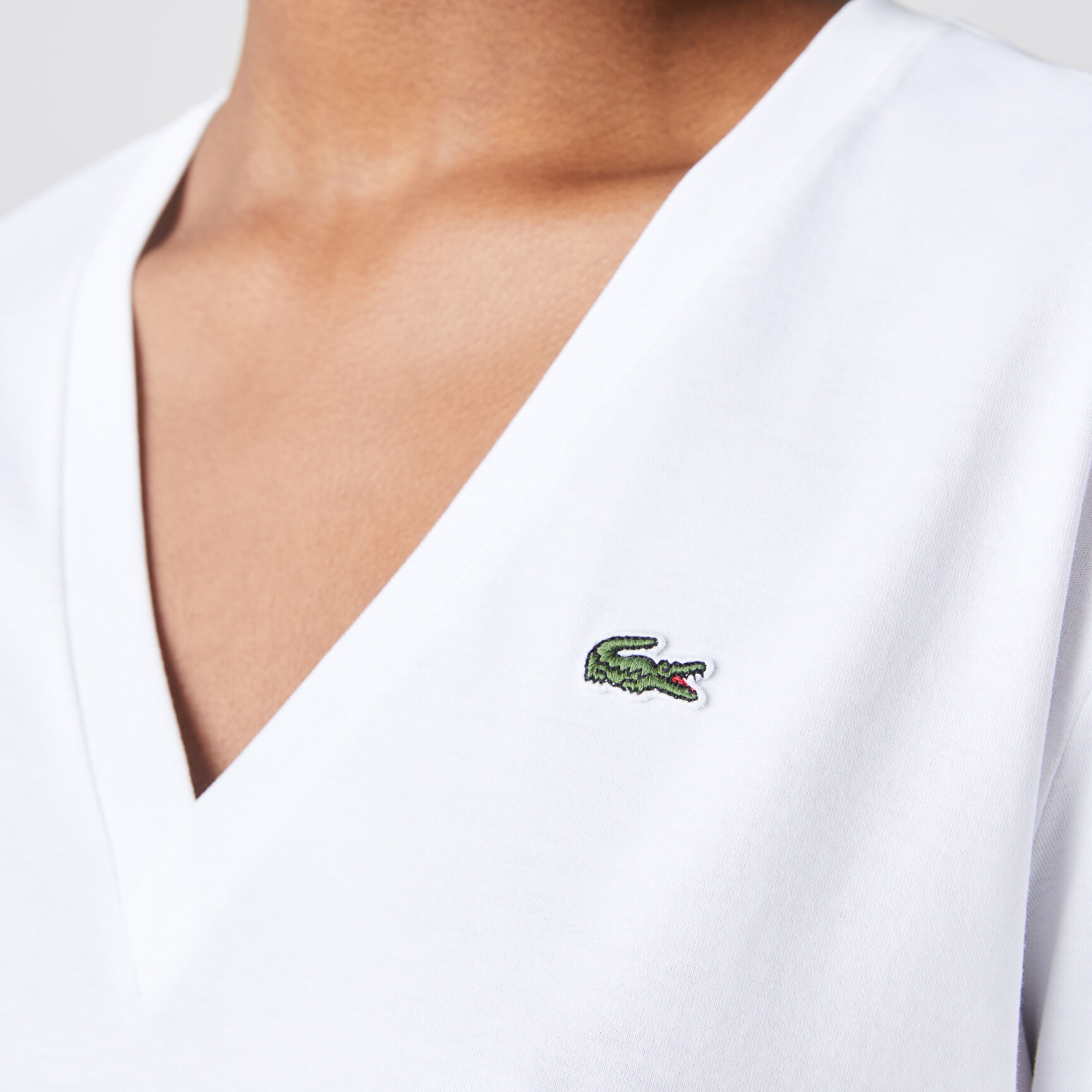 Women's V-Neck Premium Cotton T-shirt