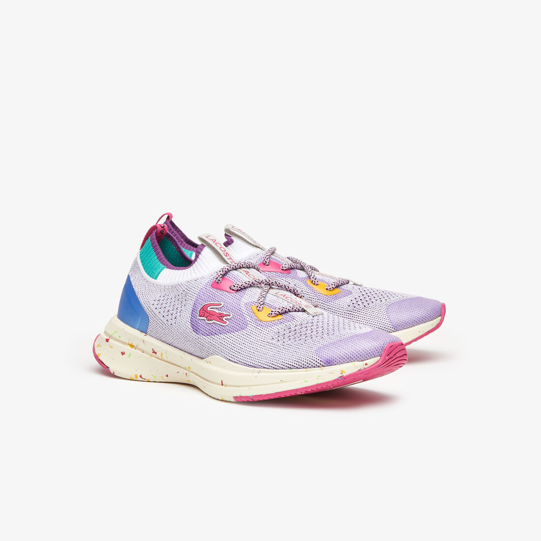 Women's Lacoste Run Spin Eco Textile Sneakers Women's Lacoste Run Spin Eco Textile Sneakers