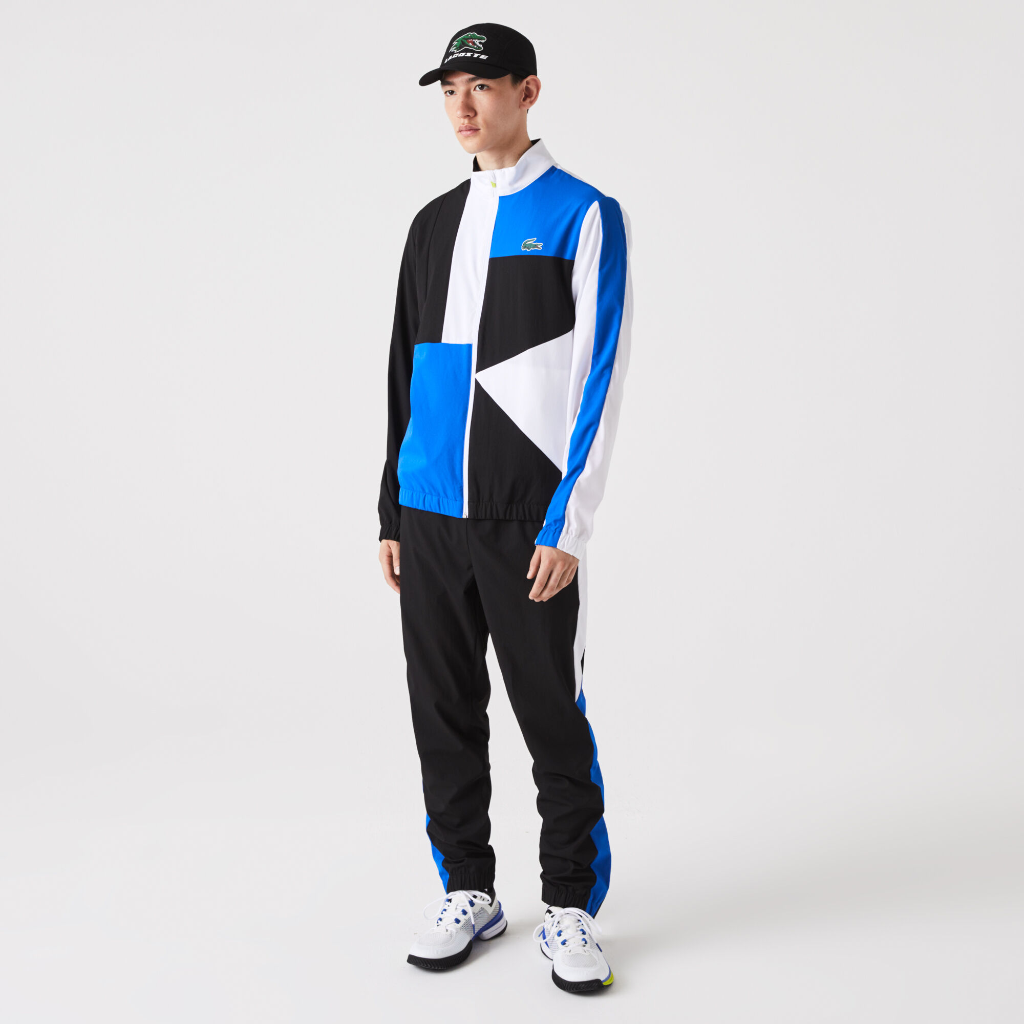 Men's Lacoste SPORT Crocodile Print Tennis Tracksuit, White