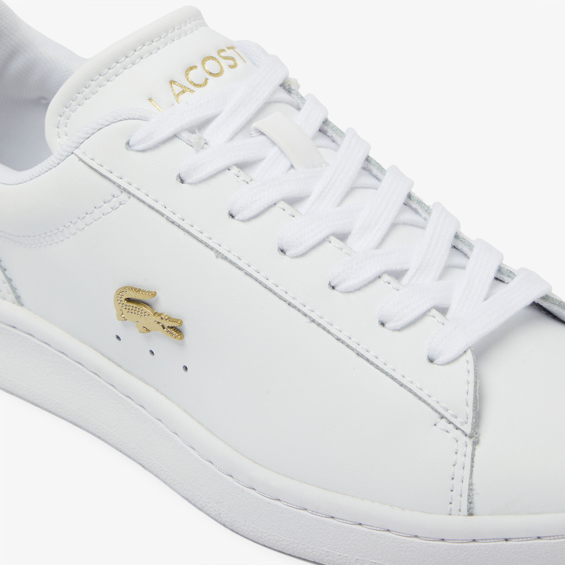 lacoste women s carnaby set leather sneakers