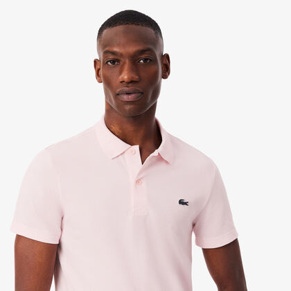 Regular Fit Cotton Blend Polo Shirt