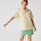 Unisex Lacoste LIVE Striped Satiny Shirt unisex lacoste live striped satiny shirt