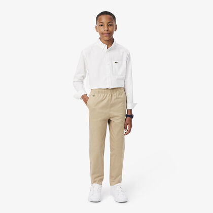 Stretch Cotton Gabardine Pants