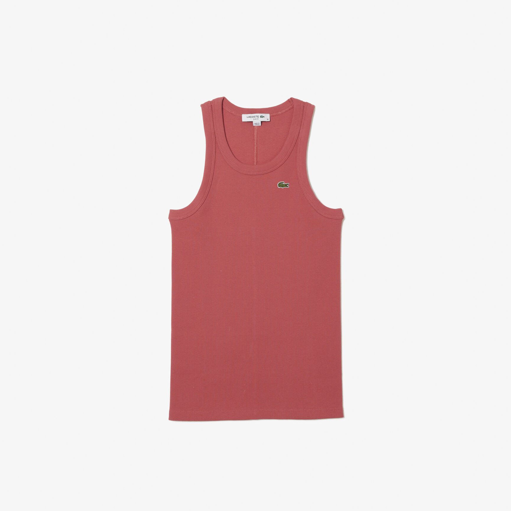 Women�s Lacoste Slim Fit Organic Cotton Tank Top - TF5388-00-ZV9