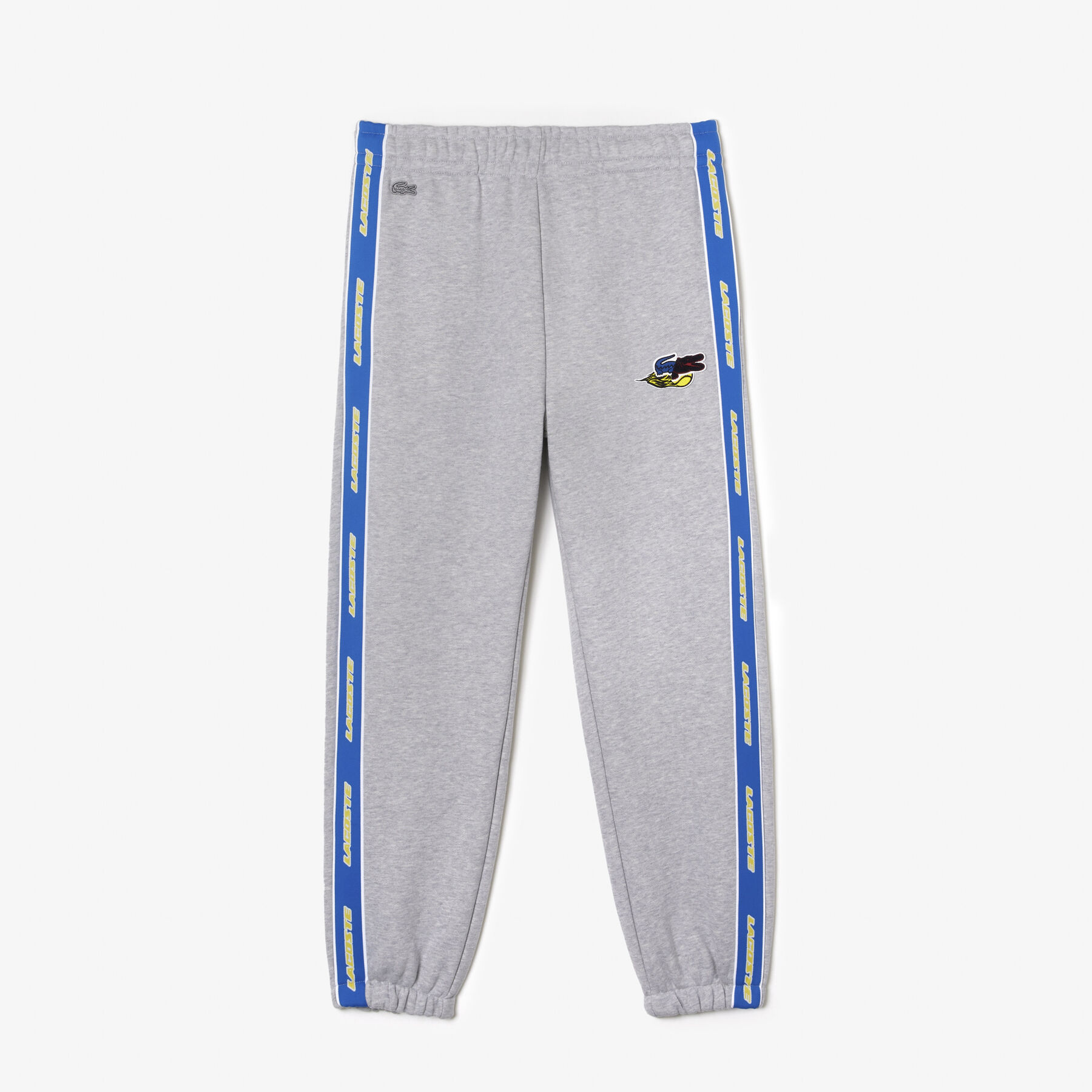 men s lacoste holiday branded band trackpants