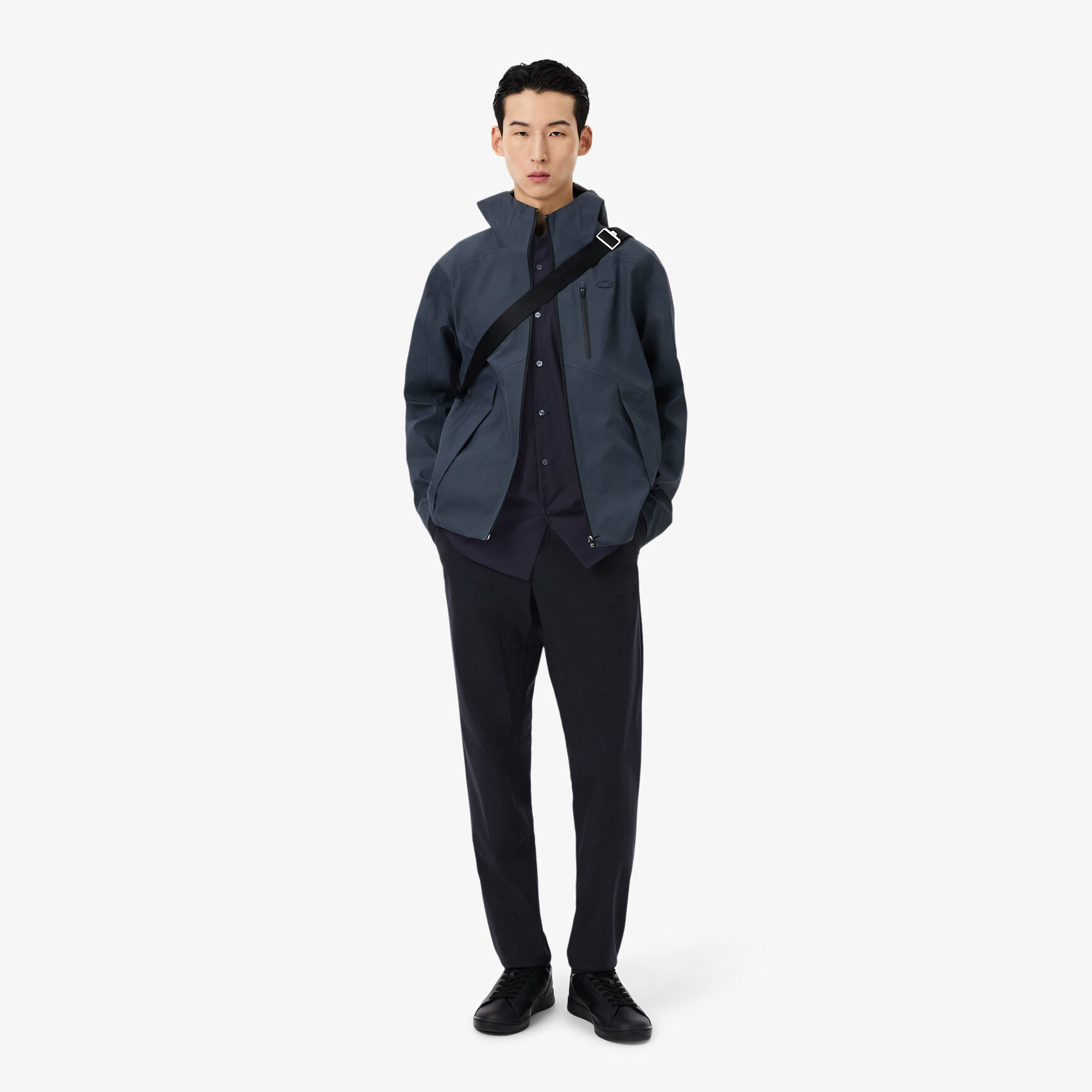 قميص بوبلين قطني بقصّة عادية Regular Fit Cotton Poplin Shirt - CH8522-00-HDE