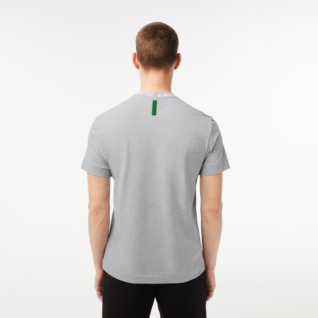 Men's Lacoste Regular Fit Branded Collar T-shirt Men's Lacoste Regular Fit Branded Collar T-shirt - TH9687-00-CCA
