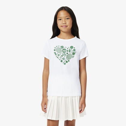 lacoste printed sport t shirt