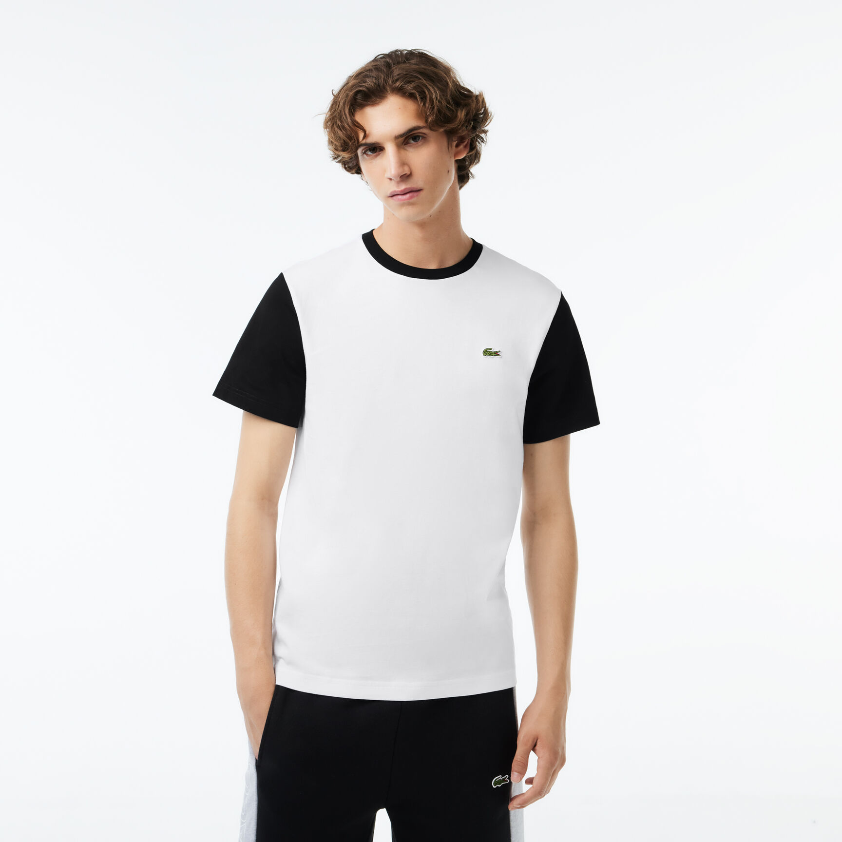 Regular Fit Cotton Colour-Block T-shirt Regular Fit Colourblock Jersey T-shirt - TH1298-00-AU8