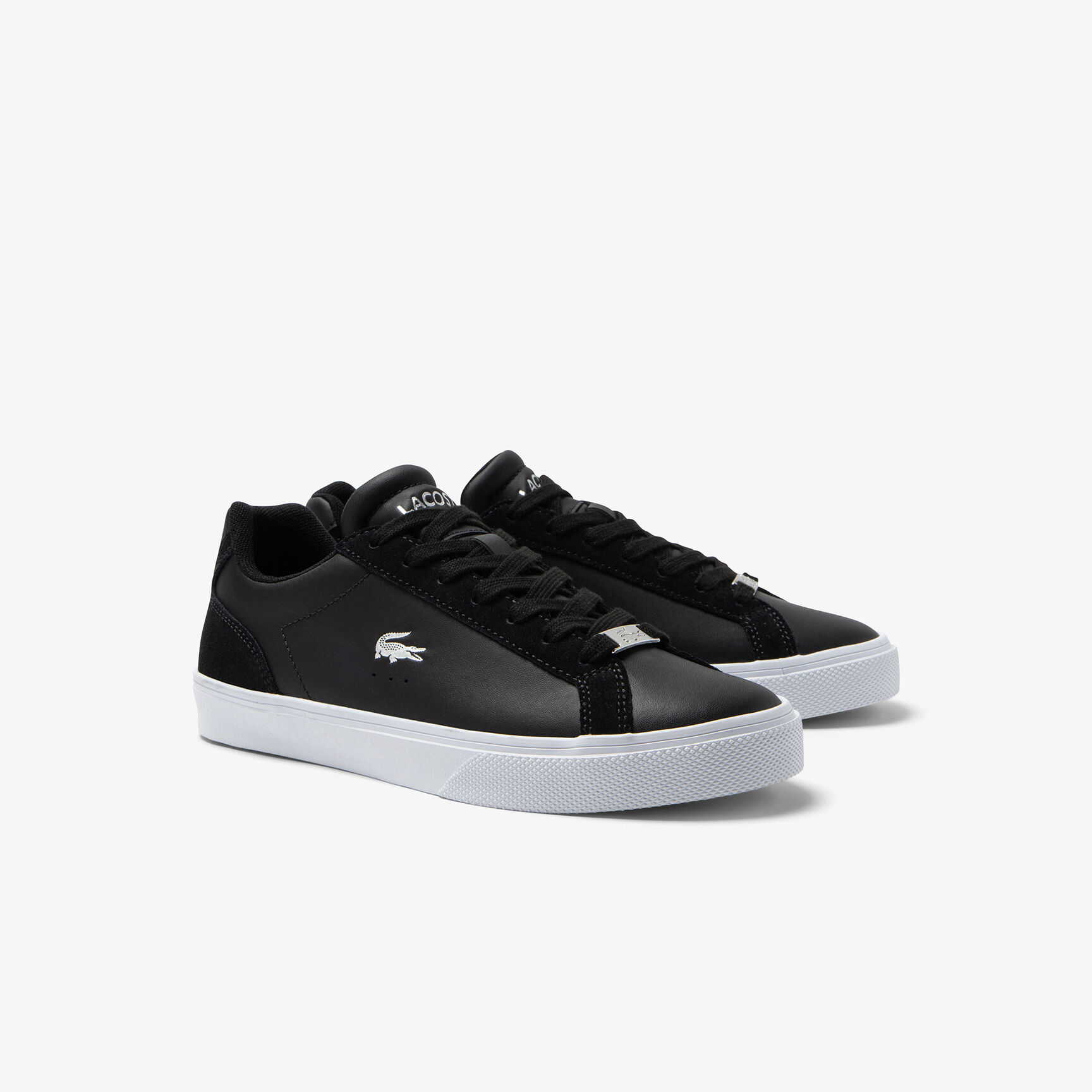 Women's Lacoste Lerond Pro Leather Trainers - 45CFA0047-22F