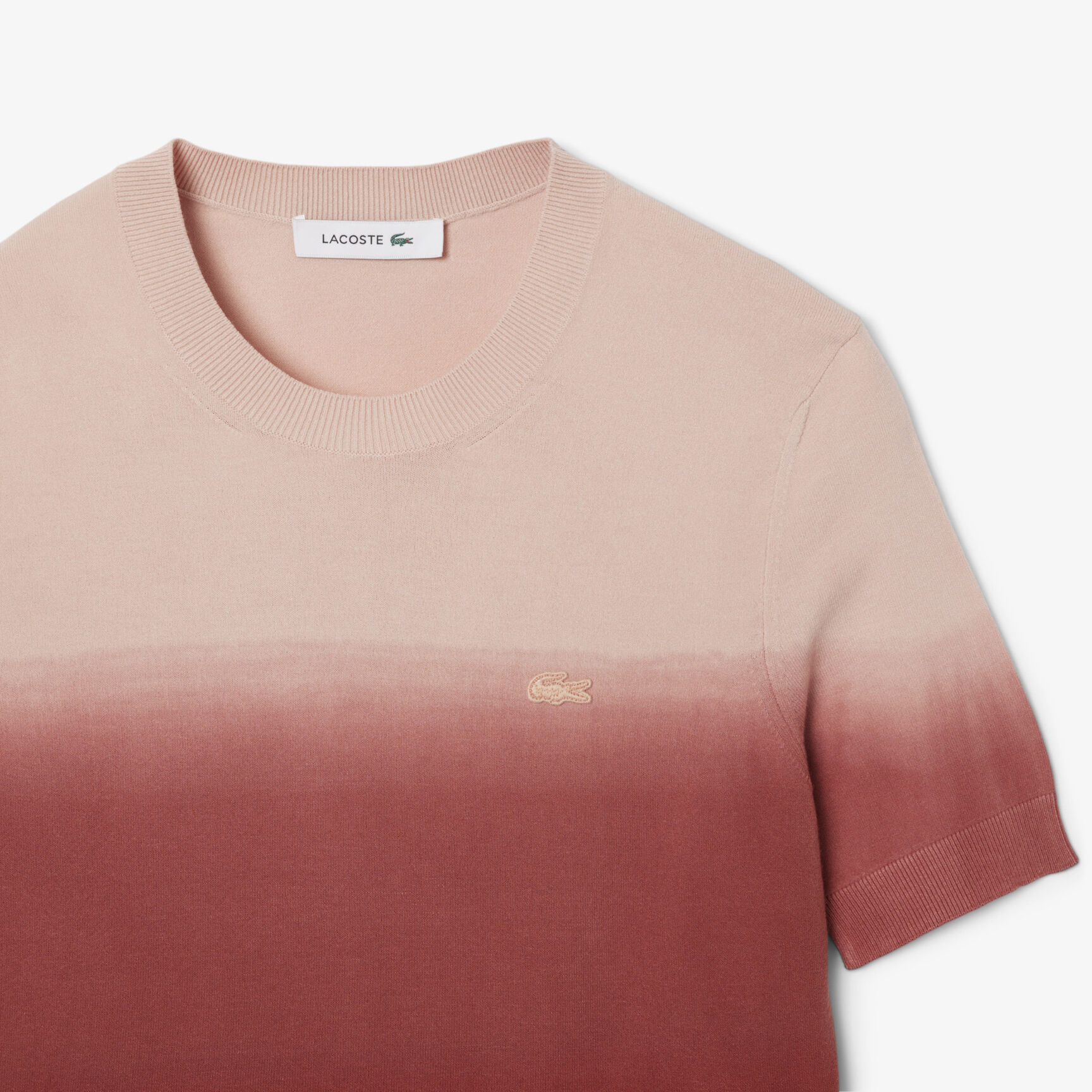 Short Sleeved Ombre Effect Sweater - AF9281-00-GTI