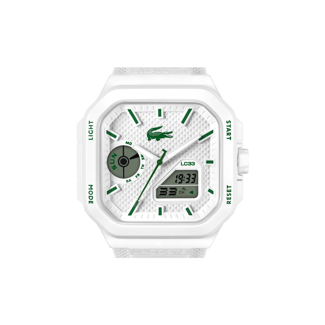 ساعة LC33 مربعة للرجال LC33 Square Men's Watch - 2011506-WHT