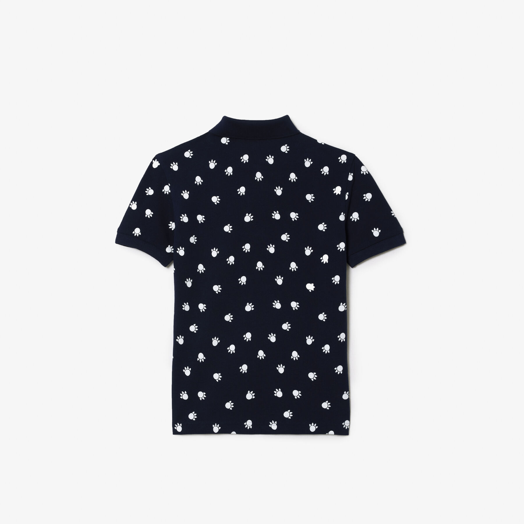 Printed Cotton Pique Polo Shirt lacoste printed cotton pique polo shirt