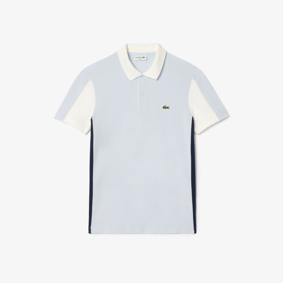 Cotton Pique Colourblock Polo Shirt Cotton Pique Colourblock Polo Shirt - PH1302-00-IHJ