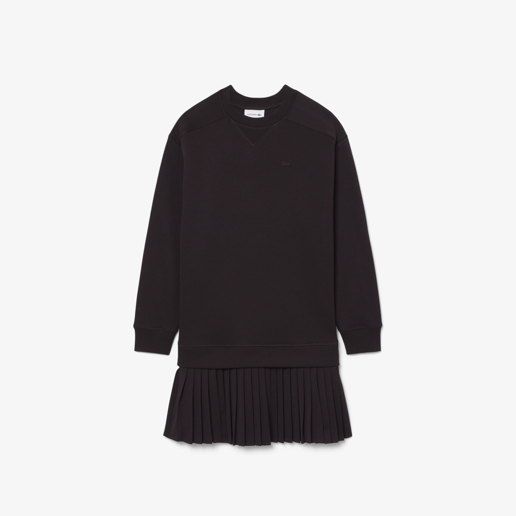 فستان سويت شيرت قطني واسع Oversized Cotton Sweatshirt Dress - EF0044-00-3LA