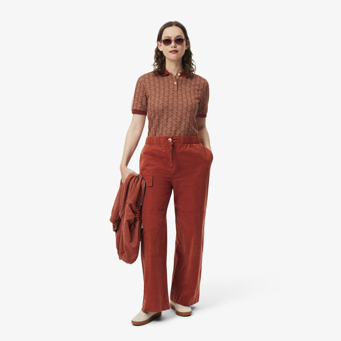 Slim Fit Monogram Jacquard Polo Shirt Slim Fit Monogram Jacquard Polo Shirt - DF3364-00-GTI