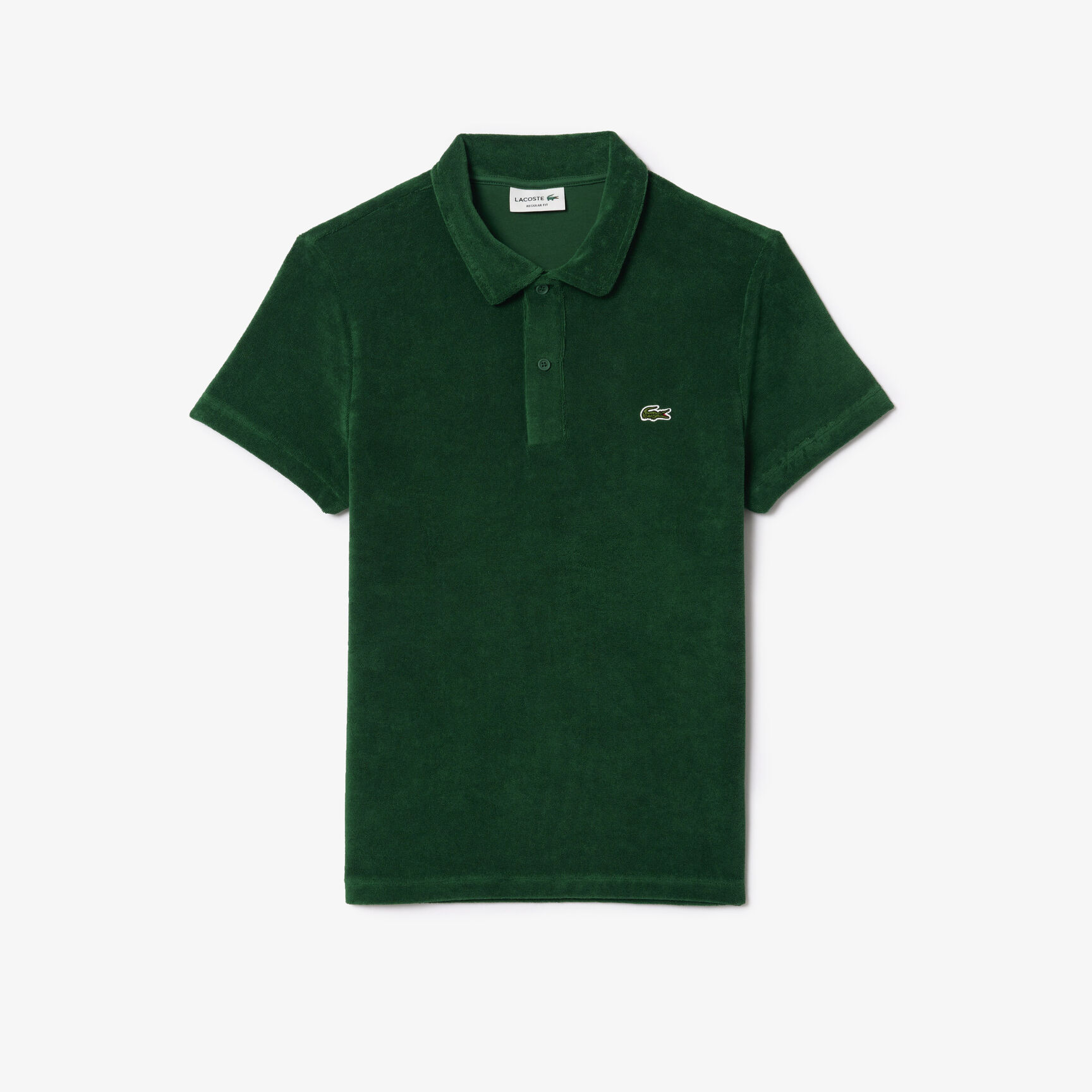 قميص بولو تيري ذو مقاس عادي Regular Fit Terry Polo Shirt - PH7571-00-132