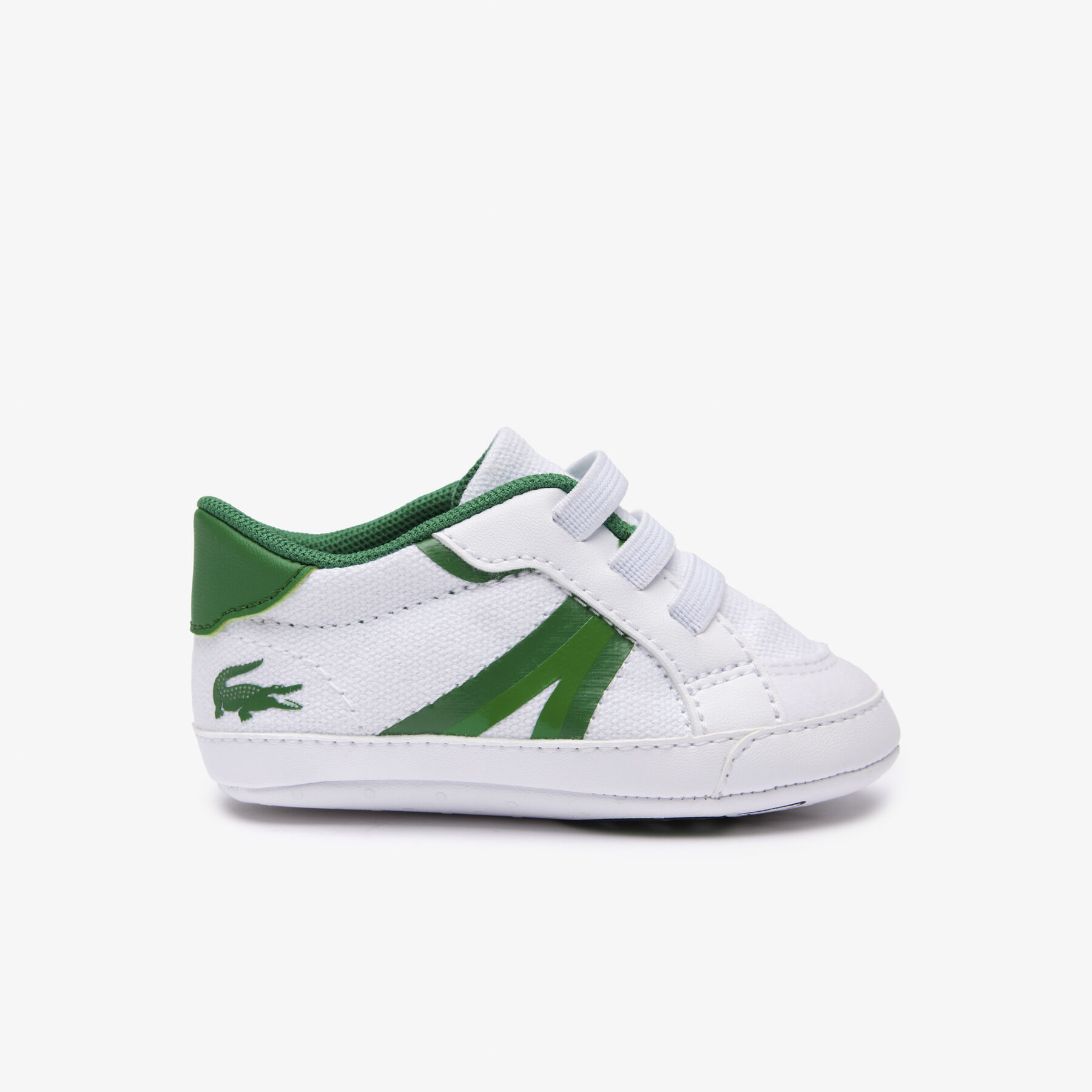 Infants' L004 Cub Textile and Synthetic Trainers lacoste infants l004 cub textile and synthetic trainers