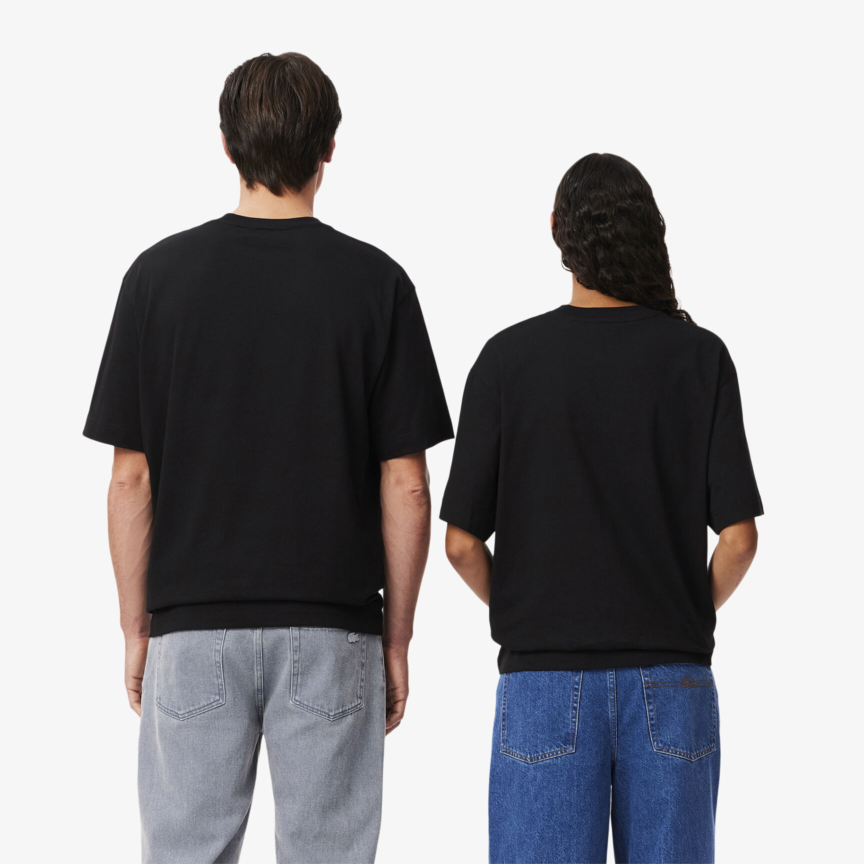 Loose Fit Heavy Cotton Badge T-shirt Loose Fit Heavy Cotton Badge T-shirt - TH2745-00-031