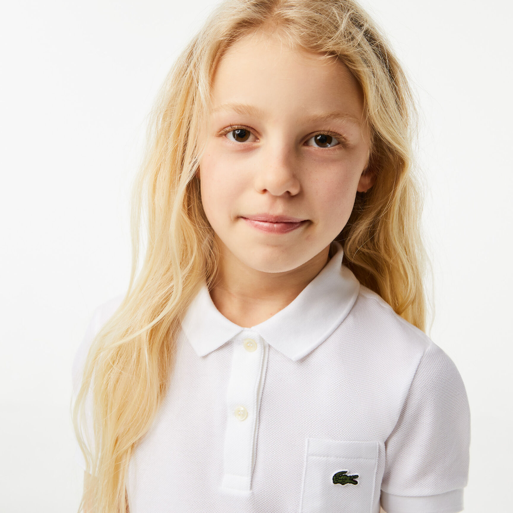 فستان بولو بيكيه Girl's Polo-Style Cotton Dress - EJ2816-00-001