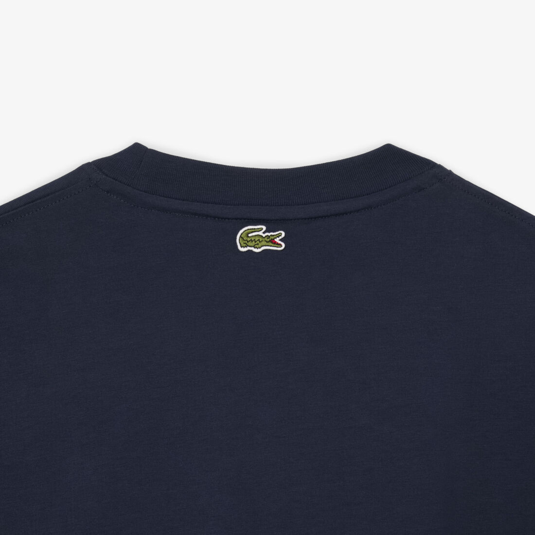 تي شيرت جيرسي قطني مطبوع ومطرز Printed Embroidered Cotton Jersey T-shirt - TH9694-00-166