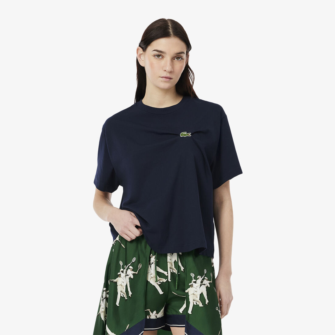 Oversized Draped Jersey T-shirt - TF9595-00-166