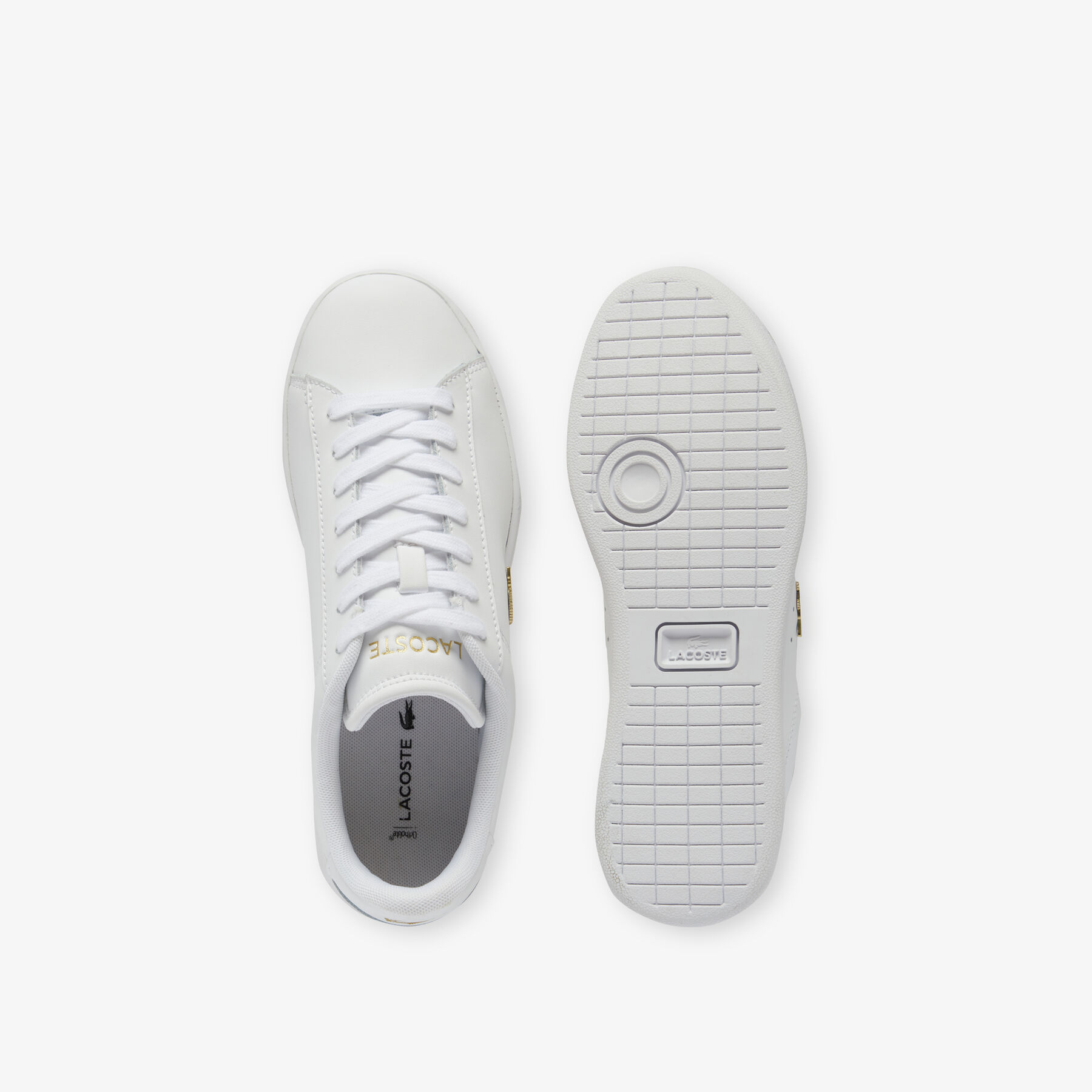 lacoste women s carnaby set leather sneakers