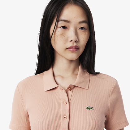 Slim Fit L.12.d Ribbed Cotton Polo Shirt