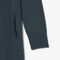 lacoste runway polo collar merino wool blend maxi dress