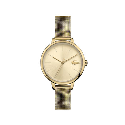 Lacoste Cannes Womens Gold Dial Watch
