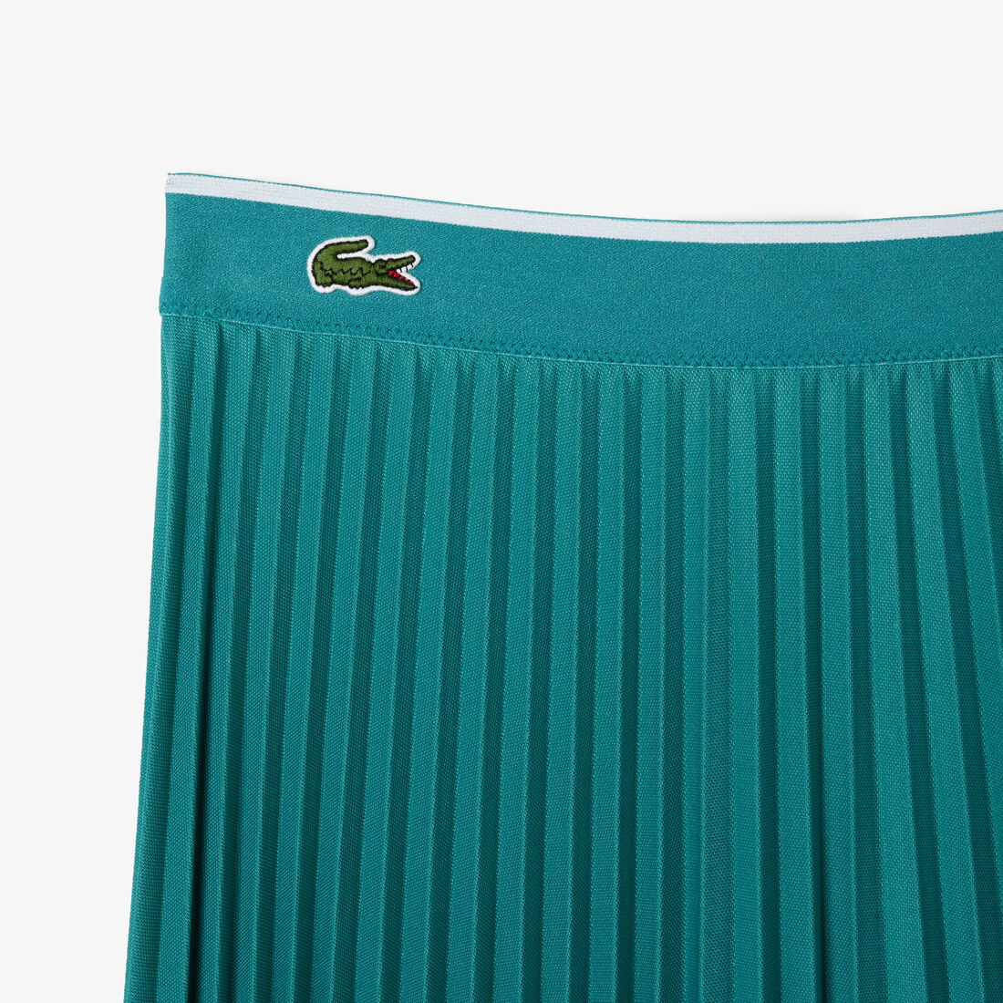 سترة بياقة بولو وألوان مغايرة صُنعت في فرنسا Short Pleated Elastic Waist Skirt - JF2701-00-SI0