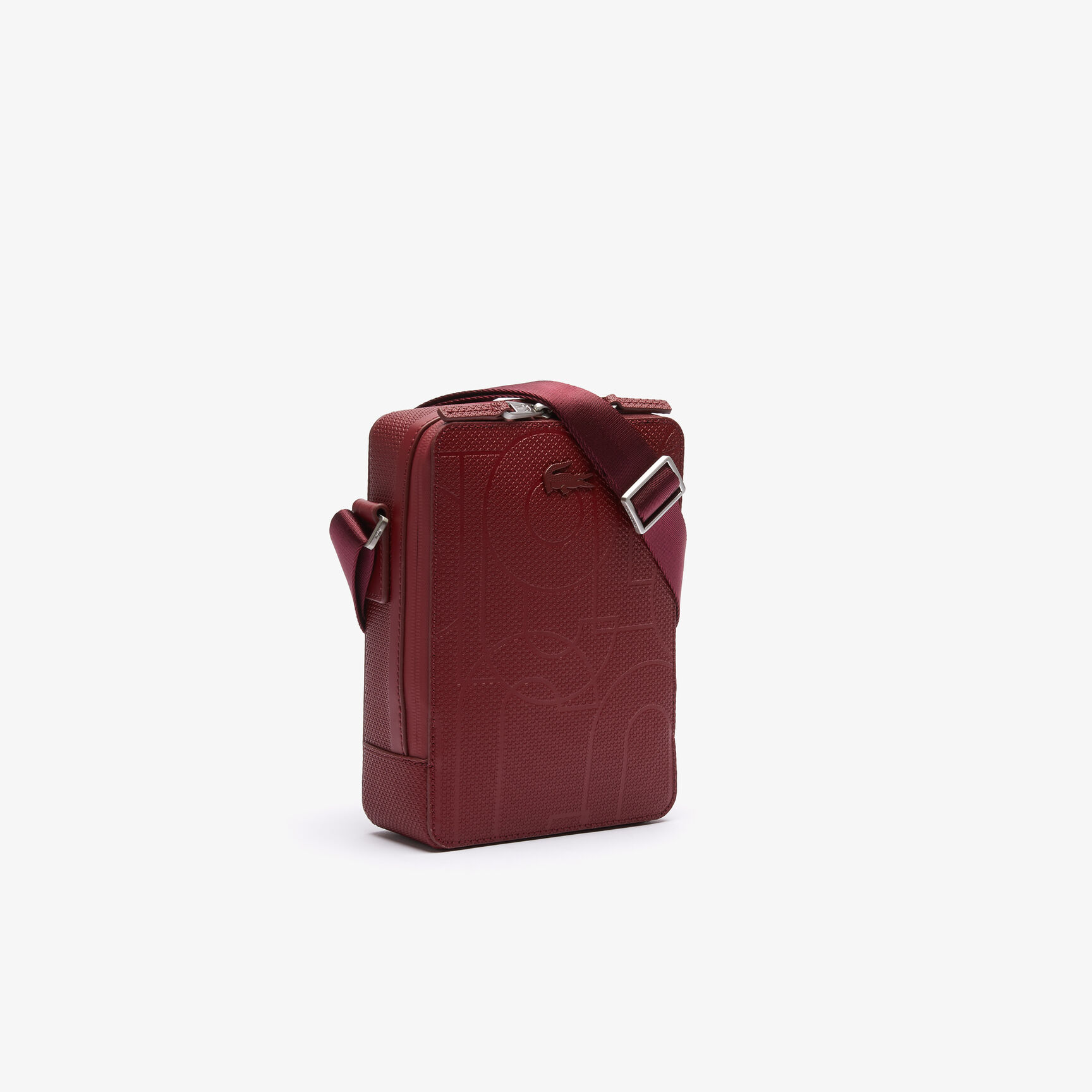 Men&rsquo;s Chantaco Graphic Piqu&eacute; Leather Vertical Zip Crossbody Bag