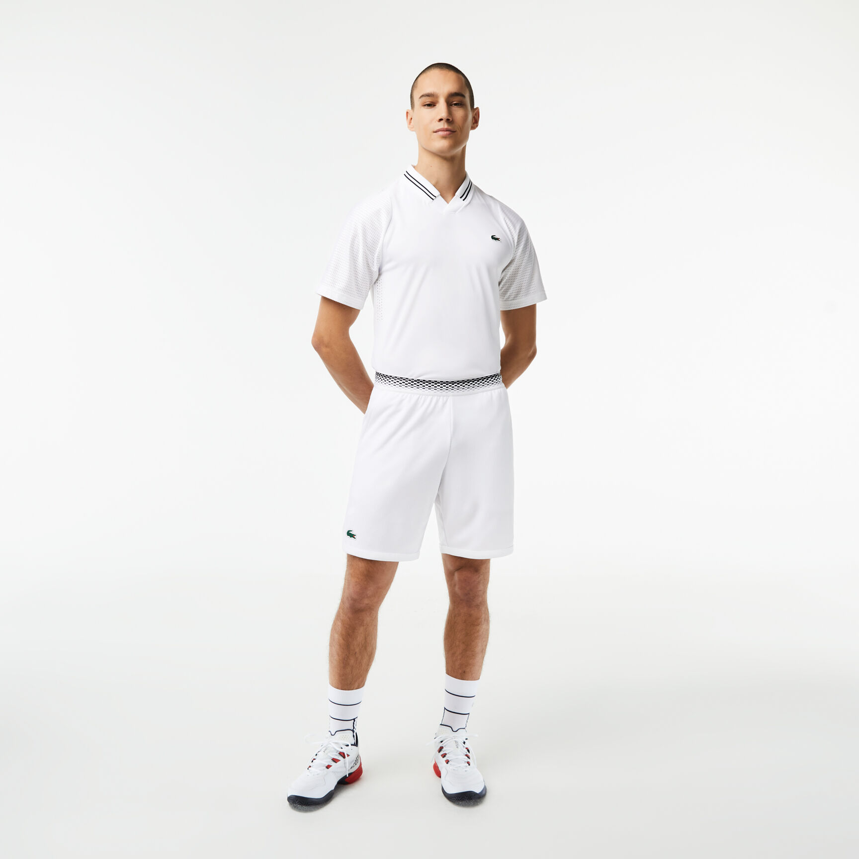 Men&rsquo;s Lacoste Tennis x Daniil Medvedev Mesh Shorts