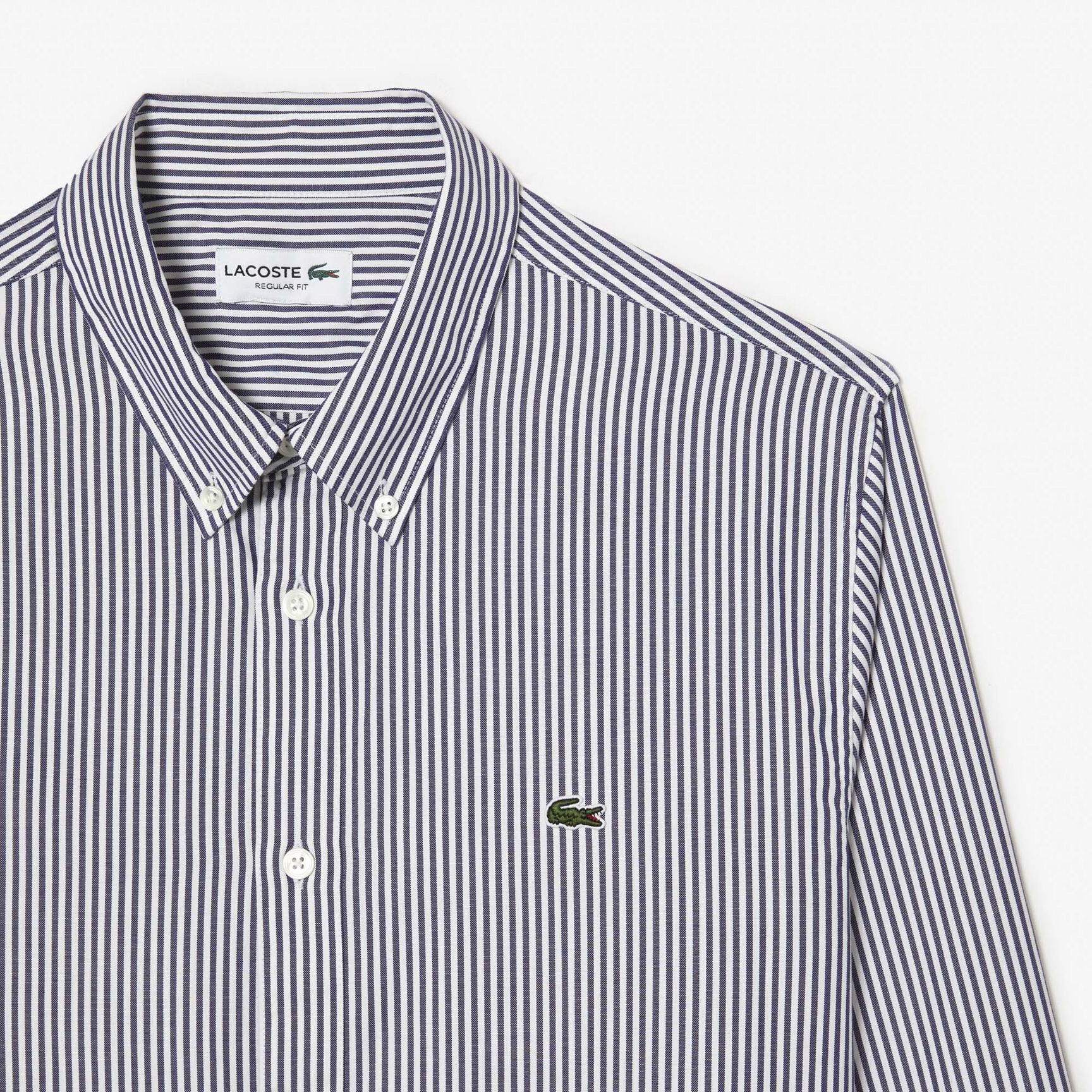 Men's Regular Fit Striped Cotton Shirt - CH2936-00-522