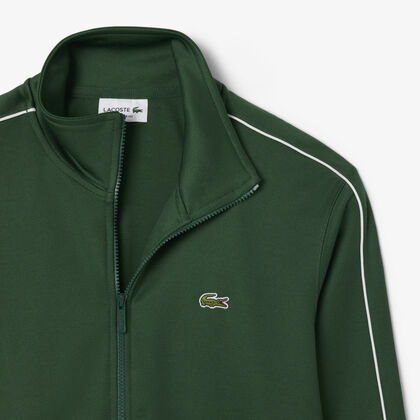 Paris Pique Zip Front Track Jacket