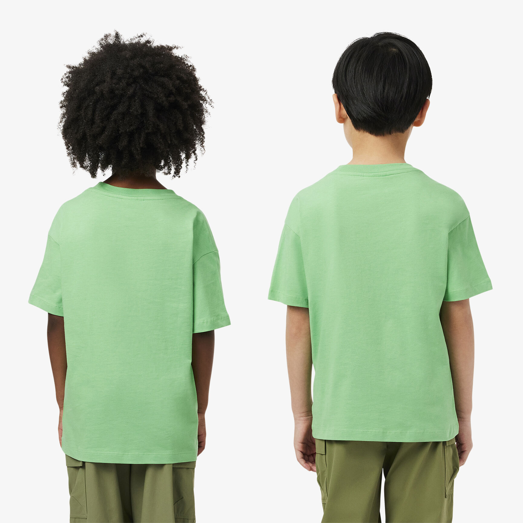 Contrast Badge Cotton T-shirt - TJ2463-00-TTF