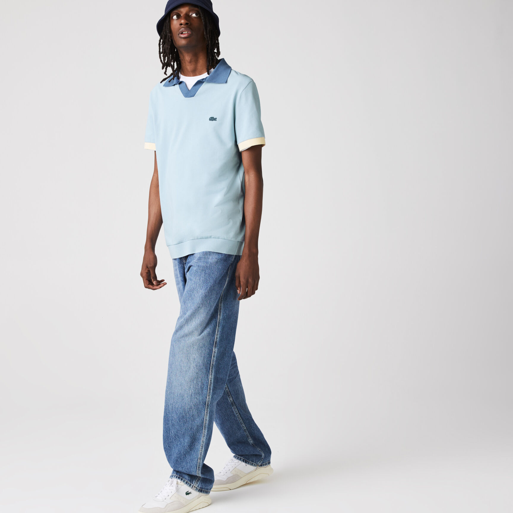 Men’s Lacoste Regular Fit Fresh Cotton Piqué Polo Men’s Lacoste Regular Fit Fresh Cotton Piqué Polo