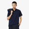 lacoste paris classic fit open neck embroidered polo shirt