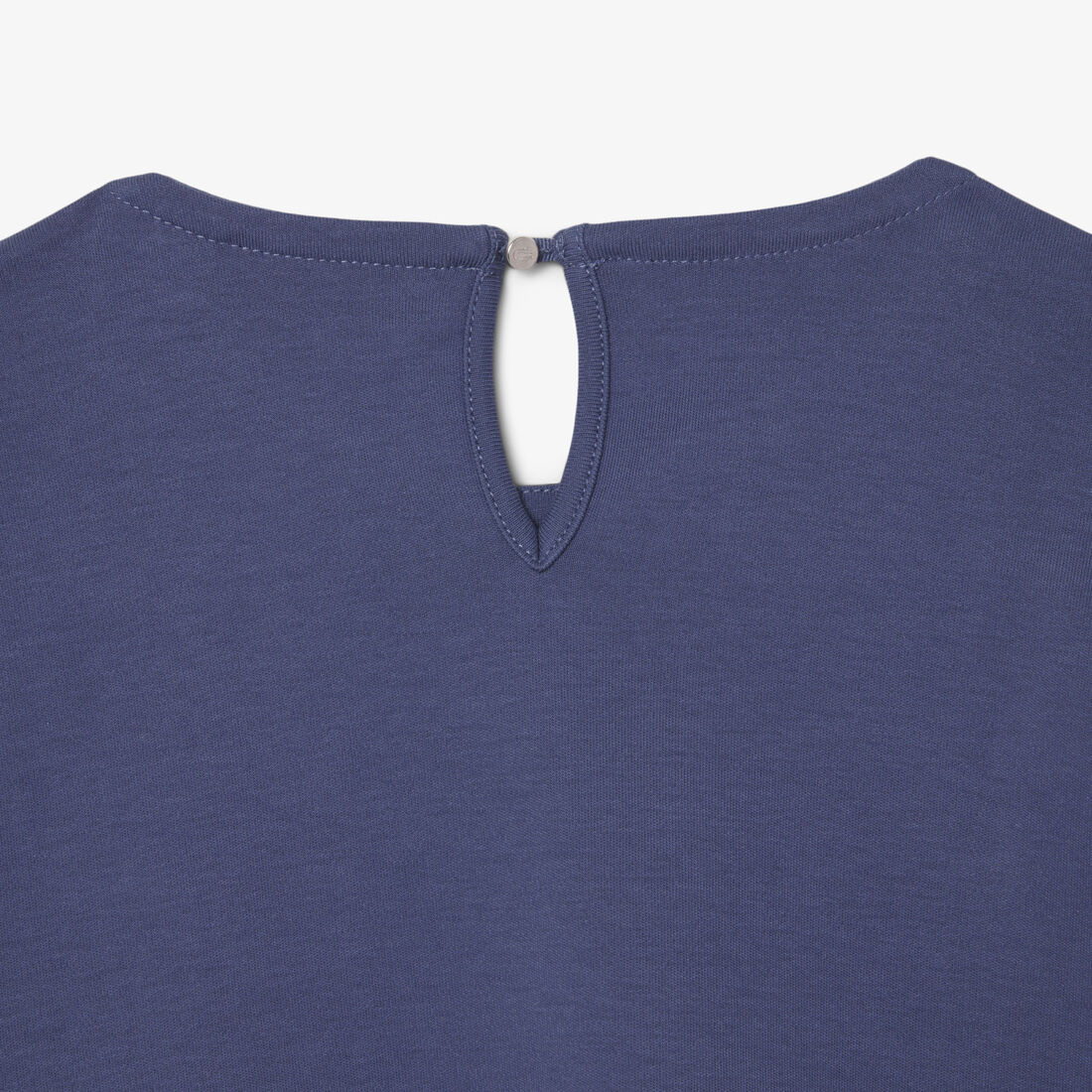 تي شيرت قطني بأكمام طويلة وبشعار الماركة Long Sleeved Branded Cotton T-shirt - TJ8450-00-I1M