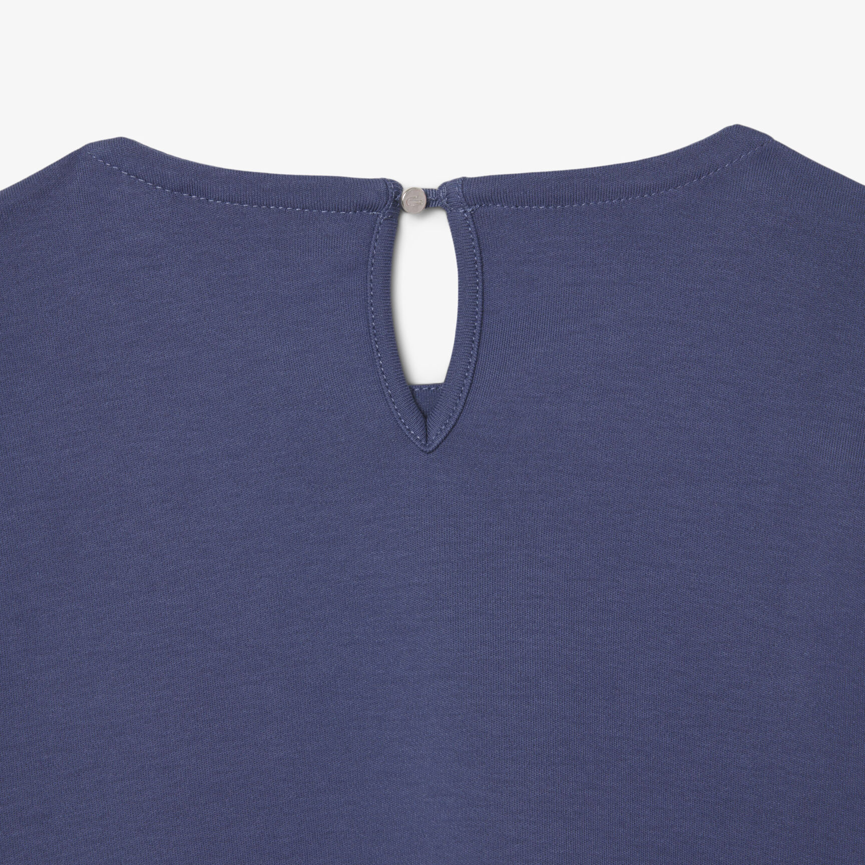 تي شيرت قطني بأكمام طويلة وبشعار الماركة Long Sleeved Branded Cotton T-shirt - TJ8450-00-I1M